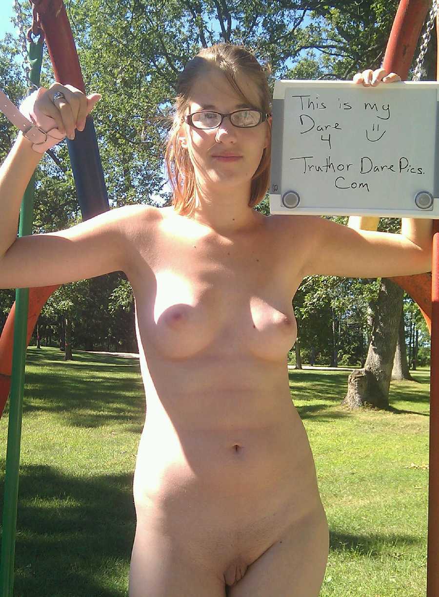 Nude Public Dare